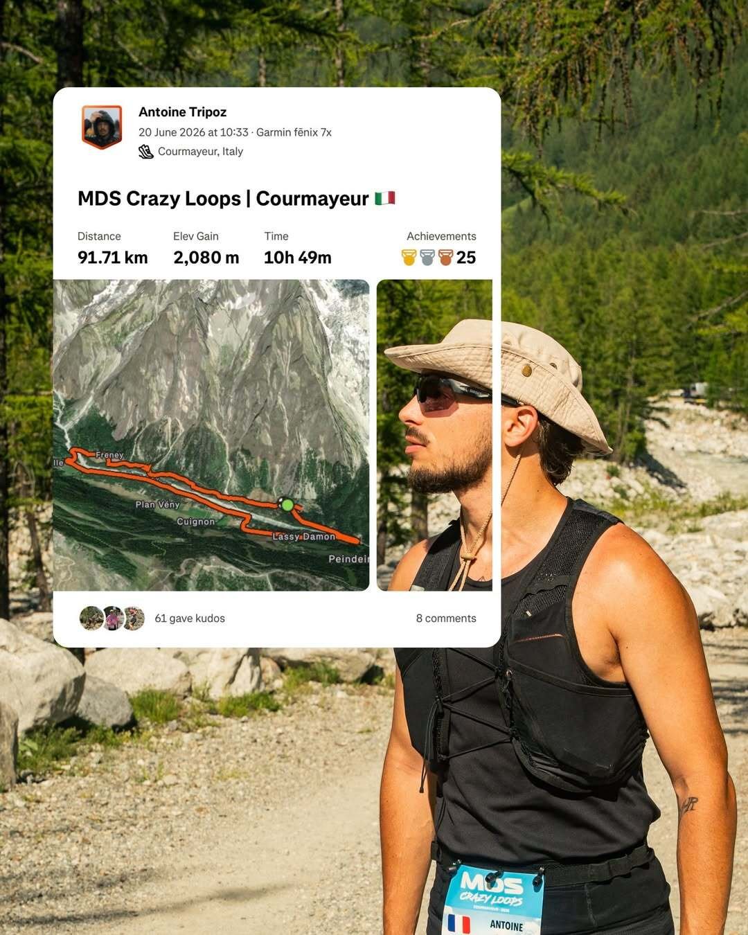 Courir + dormir sous le Mont-Blanc, quelle FOLIECe week-end j’ai eu la chance de courir en boucl
