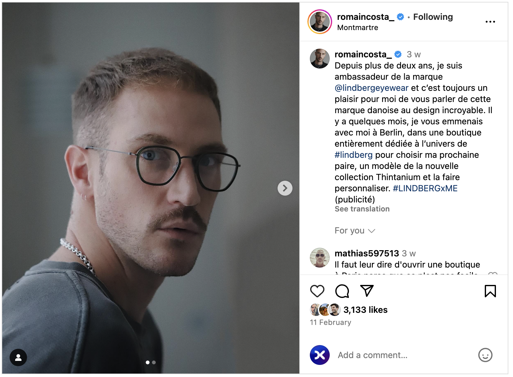 romain-costa-collaboration-commerciale-ambassadeur-de-marque