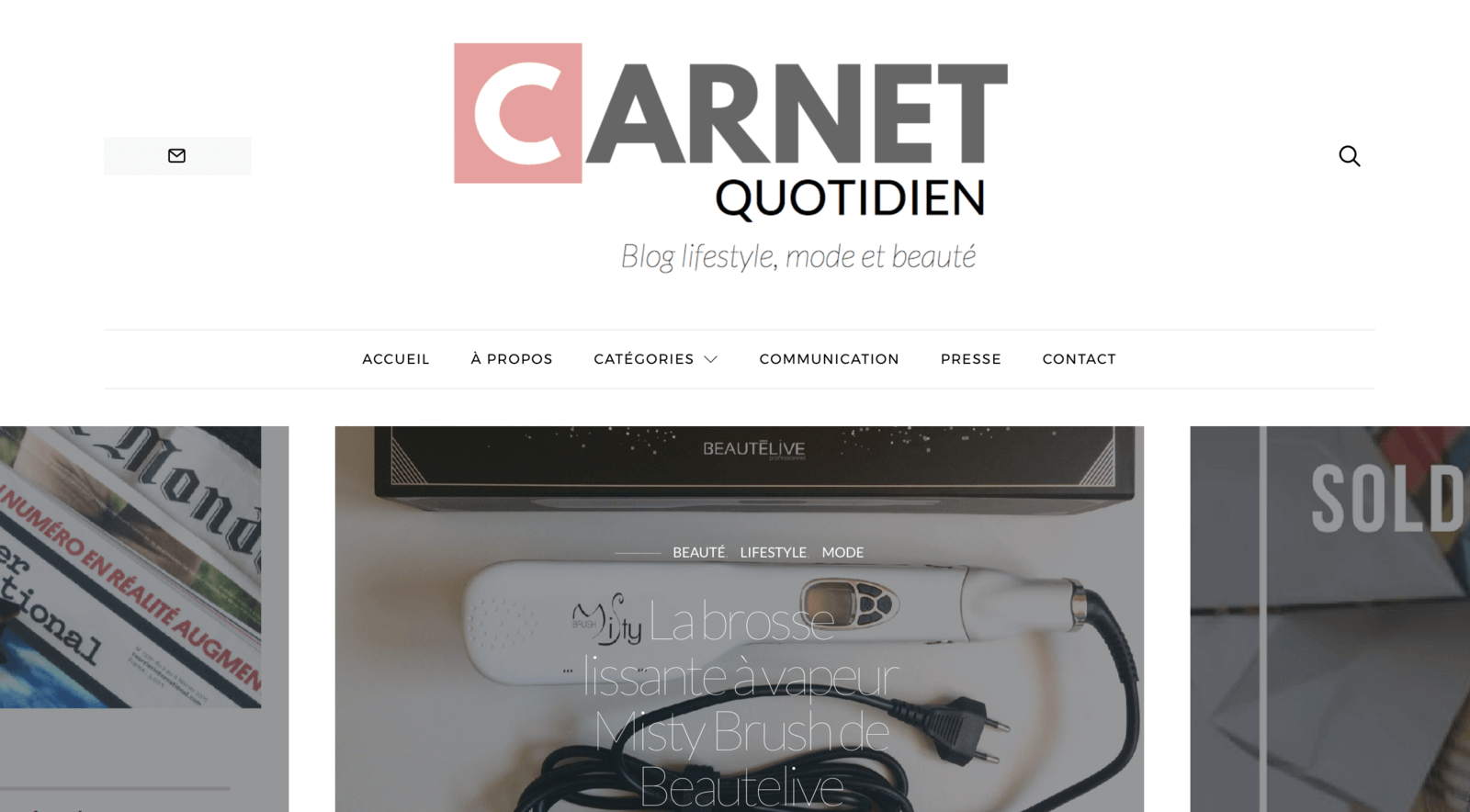 Interview de Carnet quotidien